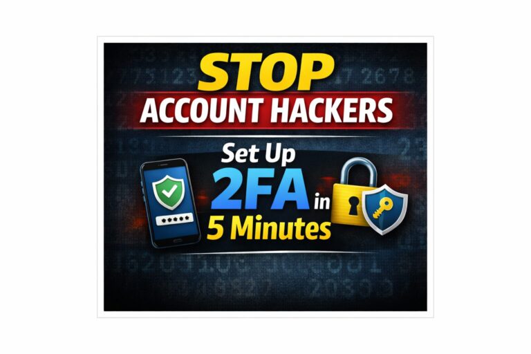 How to set up 2FA in 5 minutes and stop hackers fast