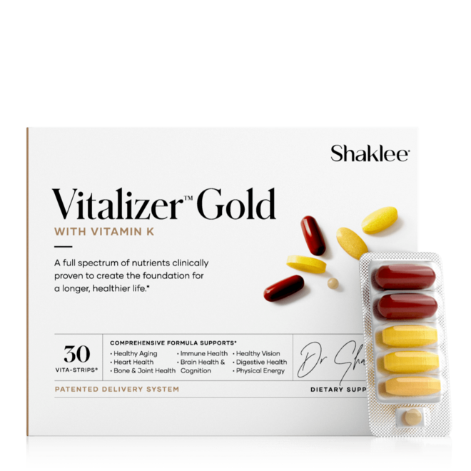 Shaklee Vitalizer Gold advanced supplement pack